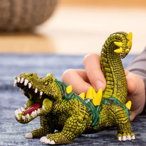 Vista 2 de Schleich Eldrador - Juguete de cocodrilo de la selva, figura de acción del monstruo del pantano, figuras de animales de fantasía para niños y niñas