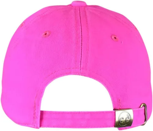 Vista 3 de C.C Gorra de béisbol unisex clásica en blanco de bajo perfil de algodón sin construir
