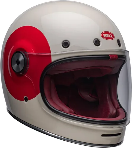 Vista 9 de Bell Bullitt - Casco (rayas blanco perlado brillante/rojo/azul - S)