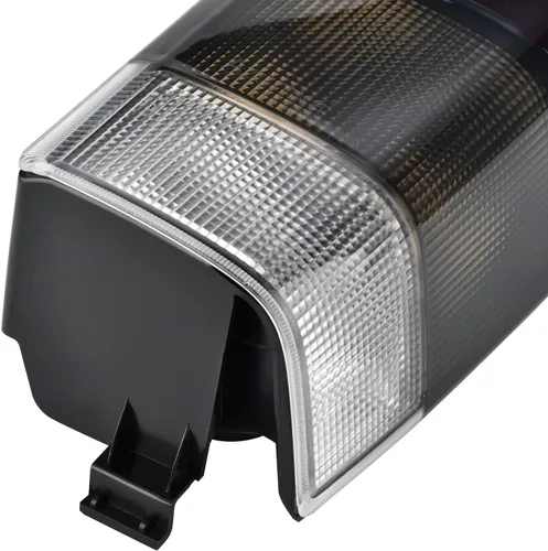 Vista 5 de Compatible con luces traseras Jeep 97-01 XJ, juego de lámparas traseras de lente roja/ahumada (izquierda + derecha) compatible con Cherokee XJ