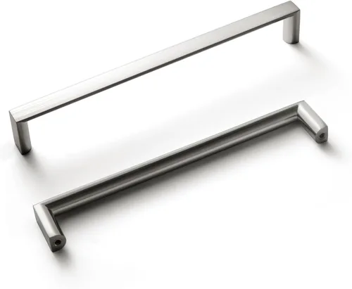 Vista 37 de Goo-Ki - Paquete de 6 manijas de gabinete de 3 pulgadas (76mm) con centros de agujero retro de zinc en aleación, tiradores de gabinete de latón