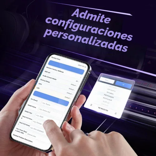 Vista 7 de CarlinKit 5.0 Adaptador inalámbrico CarPlay para Android Auto 2AIR 5GHz WiFi Wired to Wireless Plug-and-Play Auto Connect for OEM Wired