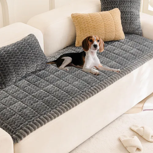 Vista 9 de Tiwwie Funda de sofá para perros, fundas de sofá mullidas para mascotas