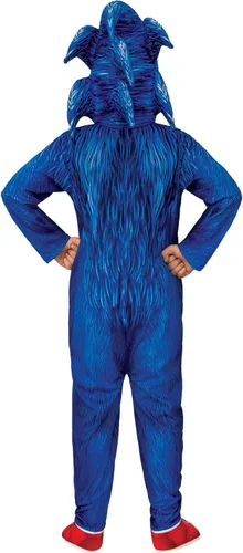 Vista 2 de Rubie's Sonic The Hedgehog - Disfraz infantil de lujo, grande, 701140, como se muestra
