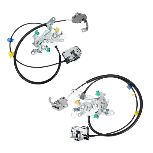 Vista 9 de Pestillos de bloqueo inferiores de puerta trasera - Lado izquierdo del conductor y lado derecho del pasajero - Reemplazo para Ford F-150 F-250 HD