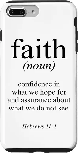 Vista 12 de Religious Jesus Christian Faith Definition Hebrews 11:1 Case for iPhone 17