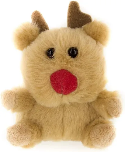 Vista 5 de Plushland Bola de Nieve Animal de Peluche con Cremallera Animales de Peluche Lindos Surtido de Juguetes Blandos para Novia, Familiares y Amigos