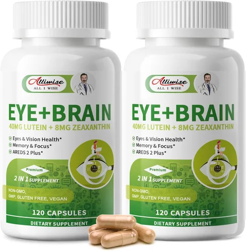 Vista 11 de Suplemento cerebral ocular para memoria y enfoque 14 en 1 Vitaminas