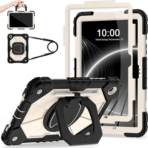 Vista 12 de Auizotl Funda para Samsung Galaxy Tab A9+/A9 Plus de 11 pulgadas (SM-X210/X216/X218) con protector de pantalla/soporte giratorio/soporte