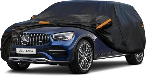 Vista 102 de Kayme Cubierta de auto SUV de 7 capas ajuste personalizado para BMW X1 (2009-2025), impermeable, para todo tipo de clima, para automóviles, cubierta