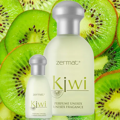 Vista 2 de Zermat, Perfume para mujeres y hombres, kiwi, fresco, unisex, Perfume para Dama y Caballero - Aroma cítrico 4.50 onzas líquidas y miniatura 0.50