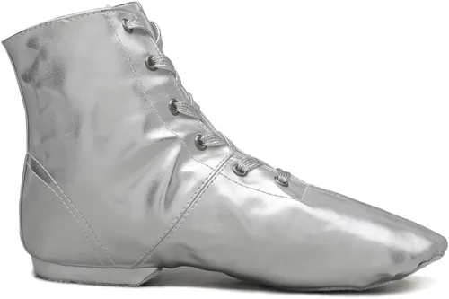 Vista 6 de Zapatos de baile de jazz para mujer, botines de baile para hombre