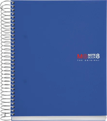 Vista 11 de Miquelrius - Pack de 3 cuadernos A4, cuaderno The Original Modern, 8 rayas de colores, cubierta de polipropileno, 4 agujeros para archivar, 200