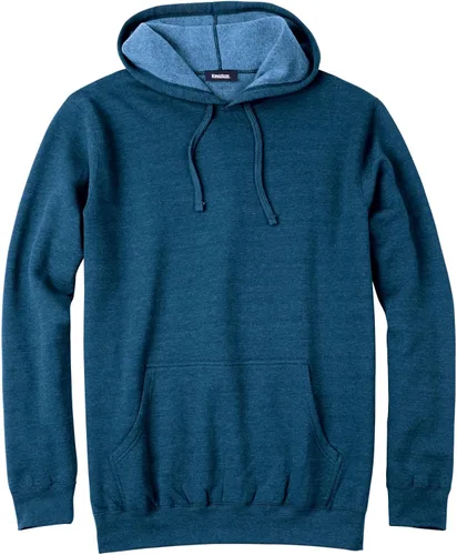 Vista 16 de KingSize Sudadera con capucha de forro polar grande y alta para hombre Negro