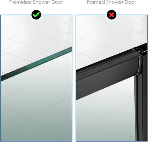 Vista 19 de Simtive Ganchos para Puerta de Ducha (Paquete de 2), Ganchos para Toallas para Baño de Vidrio Sin Marco para Squeegee, Negro