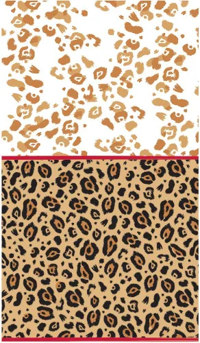 Vista 2 de Mantel de plástico con estampado de guepardo, 84 x 54 pulgadas