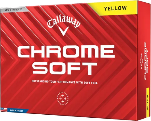 Vista 16 de Pelotas de golf Callaway Golf Chrome Soft Blanco