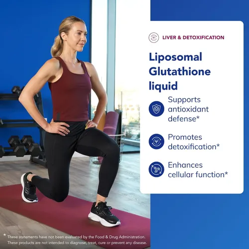 Vista 3 de Pure Encapsulations Glutatión líquido liposomal Absorción mejorada Glutatión liposomal para apoyar la defensa antioxidante, desintoxicación