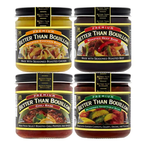 Vista 14 de Mejor que Bouillon - Base de chile, base de adobo, base de chipotle ahumado y base de sofrito (paquete de variedad)