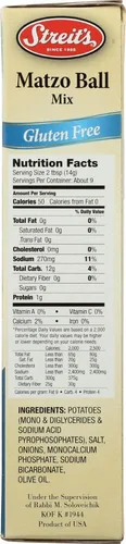 Vista 2 de Streit's Mix Matzo Ball Mix - Sin gluten - 4.5 onzas (paquete de 3)