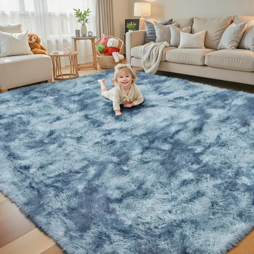 Vista 86 de Alfombras pequeñas de 2 x 3 pies, alfombra negra para dormitorio, alfombra moderna de pelo largo, alfombra pequeña, alfombra de noche esponjosa