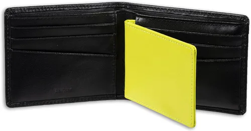 Vista 2 de Calvin Klein Cartera plegable minimalista RFID de cuero para hombre
