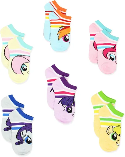 Vista 3 de My Little Pony Juego de 6 calcetines para niñas