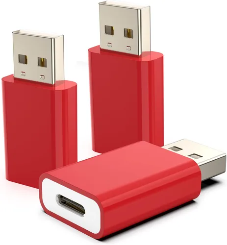Vista 19 de LMUBOY Adaptador USB a USB-C, compatible con Apple MagSafe Watch 7/8/9/10/SE/Ultra, adaptador tipo C hembra a USB macho para iPhone 16 15 14 13 12