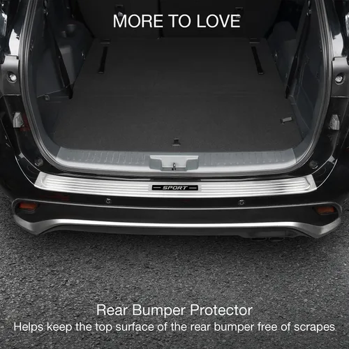Vista 6 de para Toyota Highlander 2025 2024 2023 2022 2021 2020 Protector de umbral de puerta, Premium 304 Acero inoxidable Protector de entrada de puerta
