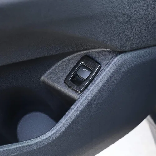 Vista 4 de YIWANG Cubierta de botón de marco de puerta trasera interior cromada ABS para BMW X1 F48 2016-2020, para X2 F47 2018-2020 Accesorios de automóvil