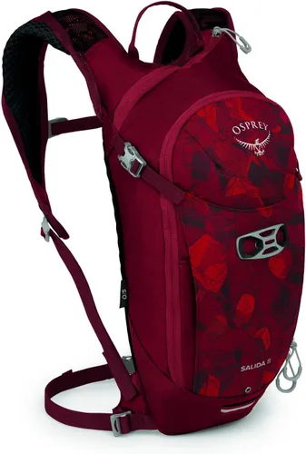 Vista 17 de Osprey Salida 8L Mochila de ciclismo para mujer con depósito hidráulico, color gris Space Travel Space Travel Gris
