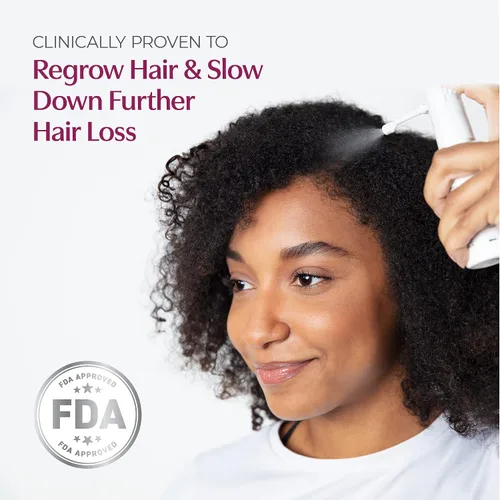 Vista 6 de BosleyMD Spray de minoxidil al 2%, tratamiento de adelgazamiento/laca para el cabello para la pérdida de cabello y el crecimiento del cabello
