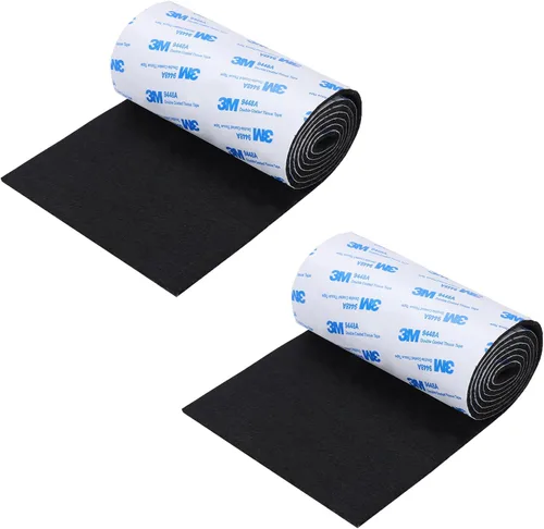 Vista 17 de Almohadillas de fieltro para muebles, cinta de fieltro cortable antideslizante autoadhesiva beige, rollo de tiras de fieltro de alta resistencia