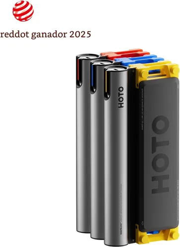 Vista 4 de HOTO SNAPBLOQ - Kit de herramientas maestro 3 en 1 para bricolaje y reparación, motor sin escobillas, sistema de fijación magnética, 114 accesorios