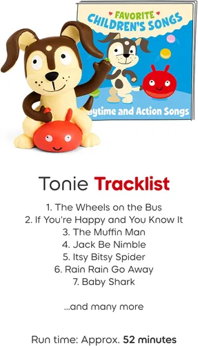 Vista 6 de Toniebox 2 - Conjunto de inicio de reproductor de audio para niños de 1+ con Playtime Puppy - Rosa nube Nube rosada