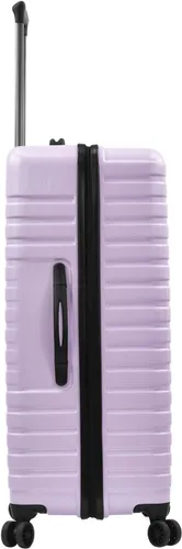 Vista 4 de U.S. Traveler Boren - Maleta de viaje de policarbonato resistente con 8 ruedas giratorias, asa de aluminio