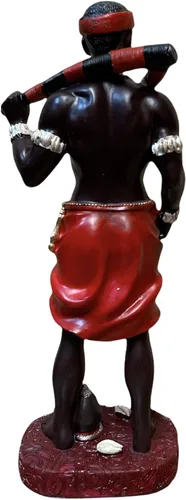 Vista 4 de STATUES Orisha Elegua Orisha Orisha Elegua Estatua Santeria 12 pulgadas