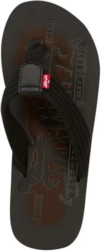 Vista 2 de Levi's Zapato casual de dos caballos para hombre, Negro, US