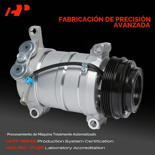 Vista 4 de A-Premium Compresor de aire acondicionado con embrague compatible con Chevrolet, modelos GMC - Silverado, Sierra, Suburban, Yukon, Tahoe y más