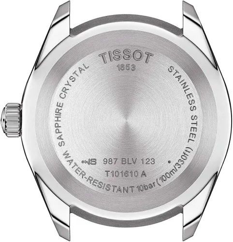 Vista 4 de Tissot T1016101104100 - Reloj de vestir clásico para hombre PR 100