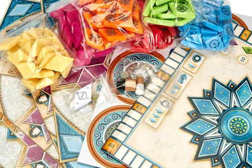 Vista 5 de Asmodee NMGD0005 Azul-El Cenador de Verano, Multicolor, Colorido, 1. Grundspiel