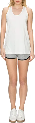 Vista 5 de EttelLut - Camiseta sin mangas para mujer, de algodón, holgada, para entrenamiento y deportes