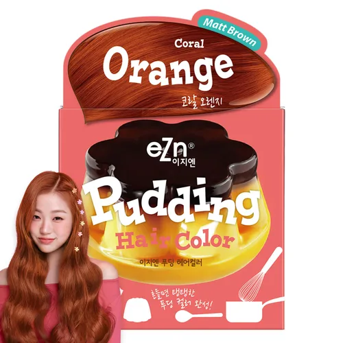 Vista 29 de eZn Tinte para el cabello con pudín (beige ceniza) - Tinte coreano