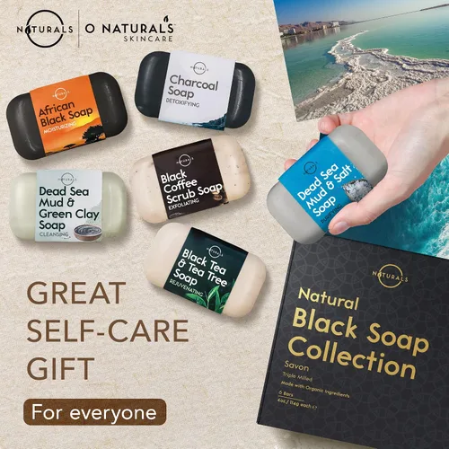 Vista 7 de O NATURALS Jabón en barra 100% natural, set de regalo, ingredientes orgánicos y aceites esenciales, regalos de spa para mujeres y hombres, gel