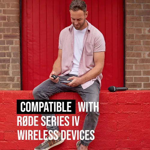 Vista 6 de RØDE Interview PRO Micrófono de condensador inalámbrico de mano con una cápsula de grado de transmisión y grabación flotante a bordo de 32 bits