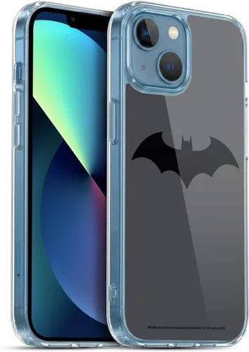 Vista 447 de Head Case Designs Funda de gel con licencia oficial de Batman DC Comics Bat Signal Logos [protección de grado militar] compatible con Apple iPhone 7