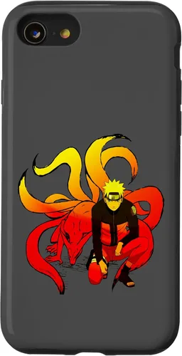 Vista 18 de Naruto Shippuden - Carcasa para iPhone 17 para Naruto y 9 colas