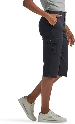 Vista 2 de Lee Pantalón capri Flex-to-go de tiro medio de 17 pulgadas para mujer