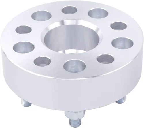 Vista 8 de 4 espaciadores de rueda centrados 5x115 de 1.5 pulgadas con pernos de 0.551 x 0.059 in de orificio del cubo de 2.815 in compatibles con Dodge 5 Lug