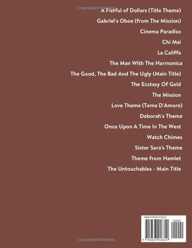 Vista 2 de Ennio Morricone Piano Sheet Music Piano Solo